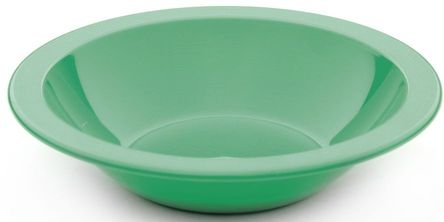Roltex Teller in tiefer Ausführung mit 400 ml Füllvermögen und 17,3 cm Durchmesser, smaragdgrün