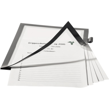 DURABLE Magnetrahmen DURAFRAME® NOTE DIN A4 schwarz