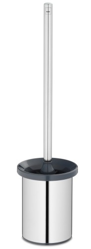 KELA WC-Garnitur Alor Edelstahl 18/10 dunkelgrau 45,0cm 11,5cmØ