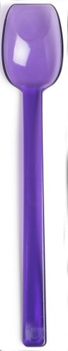 Roltex Löffel aus Copolyester mit flacher Kante, in transparentem violett