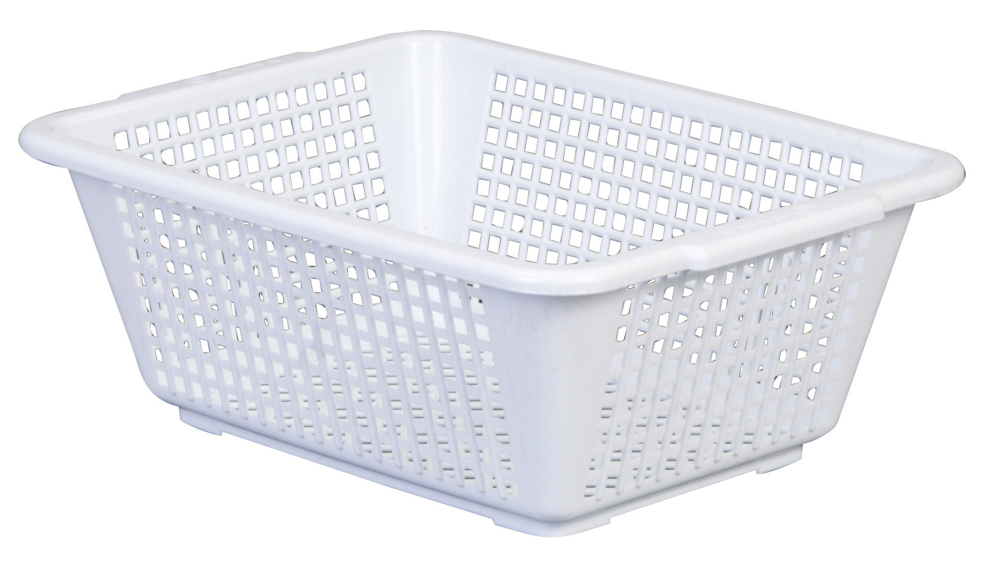 ARAVEN Siebkorb in den Abmessungen 298x228x112mm, weiß