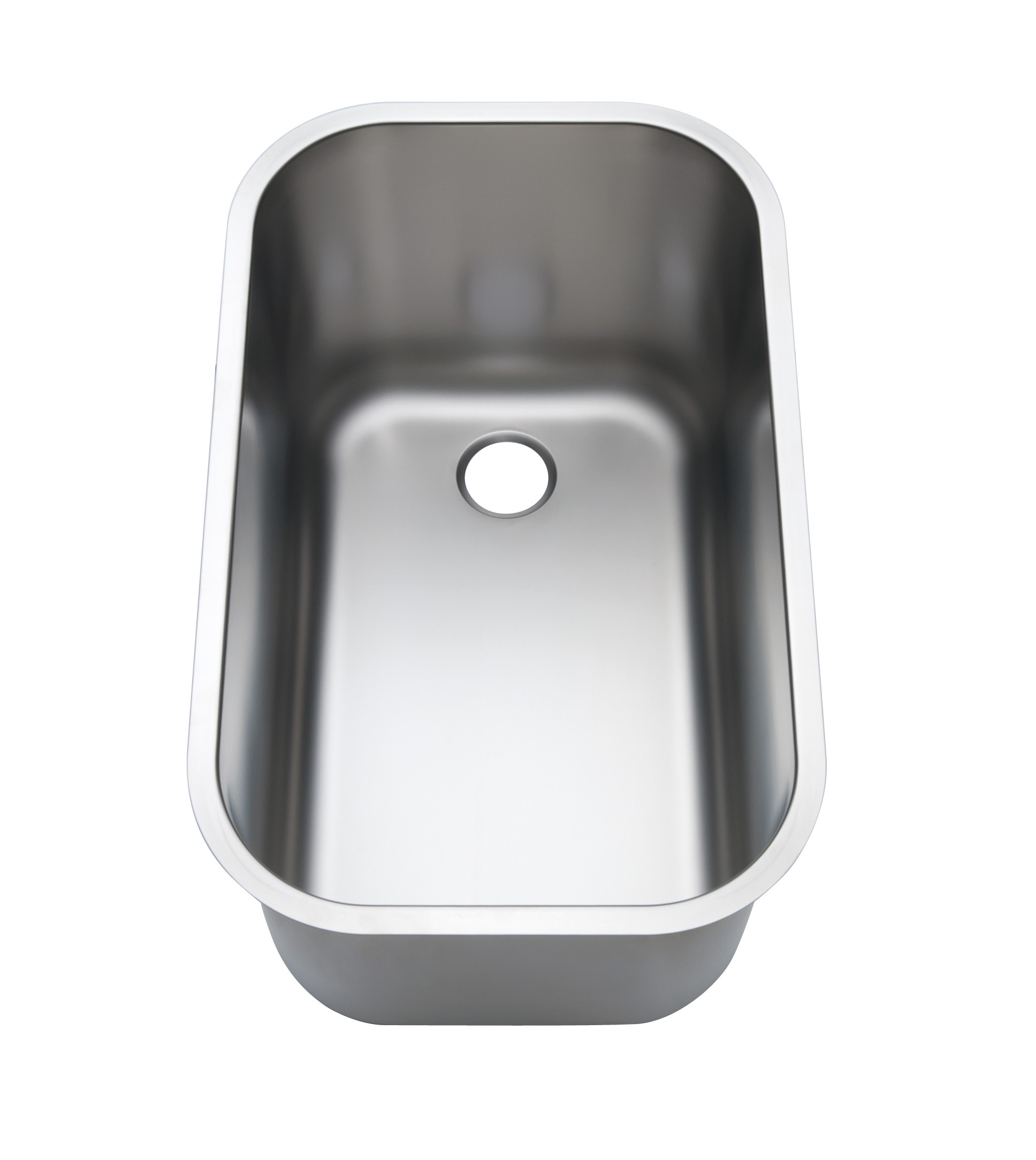 BLANCO Einschweiß-Schwenkbecken, Beckenmaße 302 x 502 x 300 mm, Auslaufprägung 1 1/2", ohne Überlauf