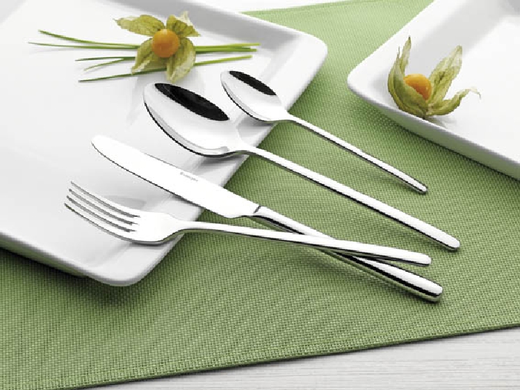 Menümesser VENTURA, Chrom-Stahl, poliert, Länge: 22,5 cm.