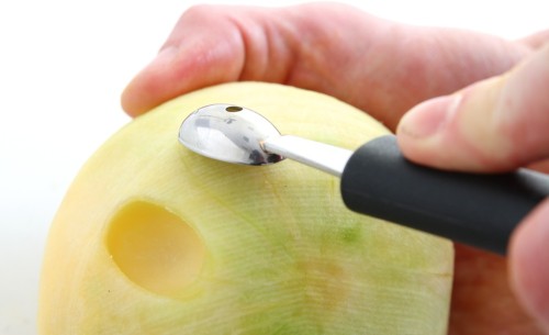 HENDI Kugelausstecher einfach - oval - 165 mm - 26 mm -