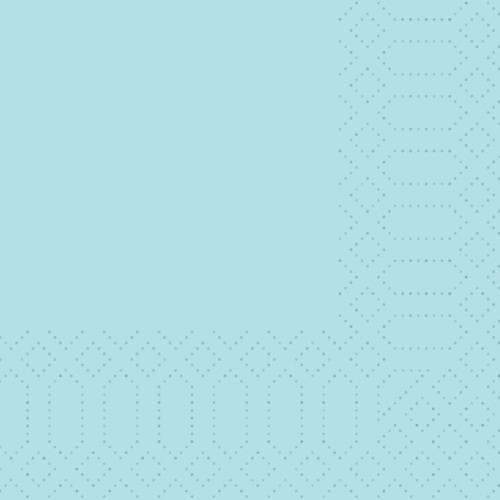 DUNI Zellt.-Serv.24x24 3lg 1/4 mint blue 250P. 250 Stück