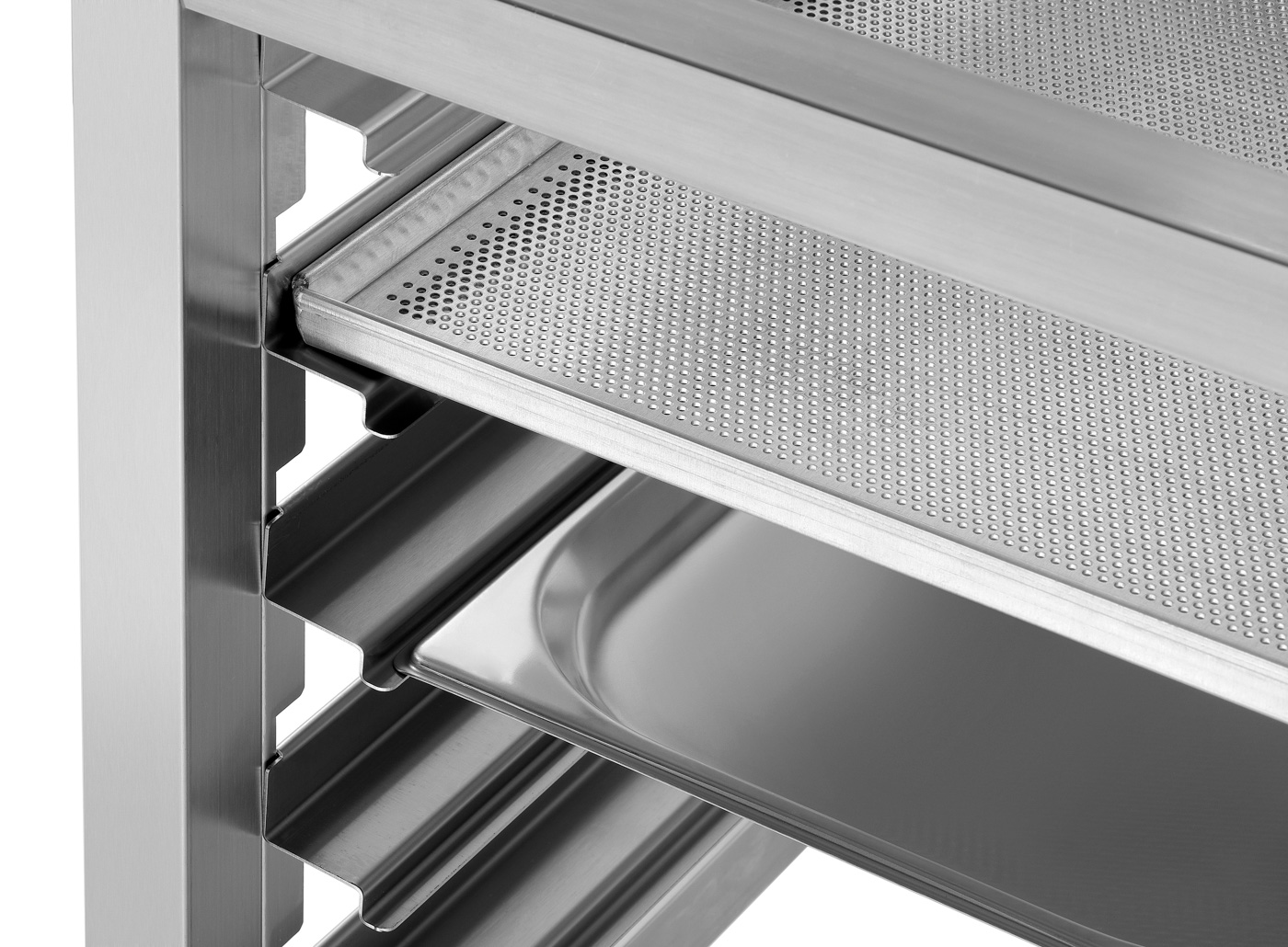 Bartscher Untergestell Silversteam 6040 | AnzahlEinschübe: 10 | Maße: 95 x 70 x 74,5 cm. Gewicht:24 kg