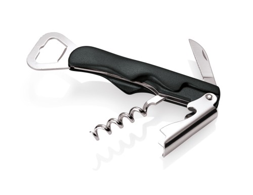 Kellnermesser. verchromt. verchromt - mit Kunststoffgriff.