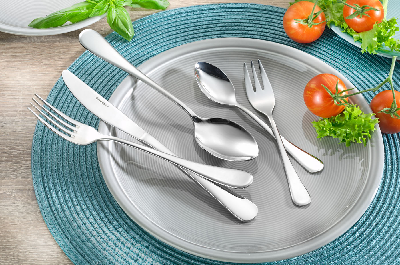 Kaffeelöffel CELINE, Edelstahl 18/10, poliert, Länge: 15,8 cm.