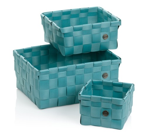 Kela Korb-Set Neo aus Polypropylen (PP), petrol