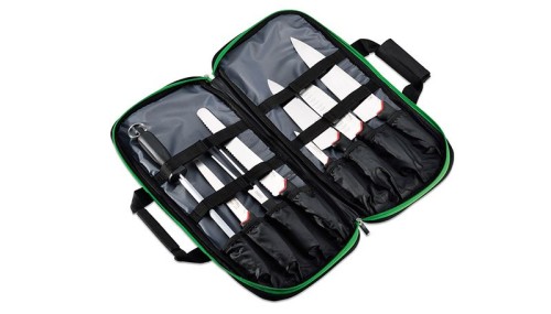 Messertasche Neoprene bestückt 8tlg. PrimeLine Chef Giesser - Made in Germany