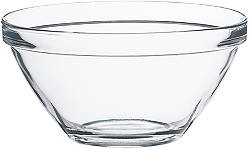 Pompei Stapelschale 10,5cm; 24cl Maße: 10,5 x 10,5 x 5,3 cm - Mat.: Glas gehärtet