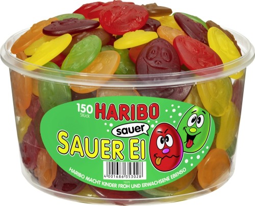Haribo Gelbe Riesen Pommes Sauer 150ST
