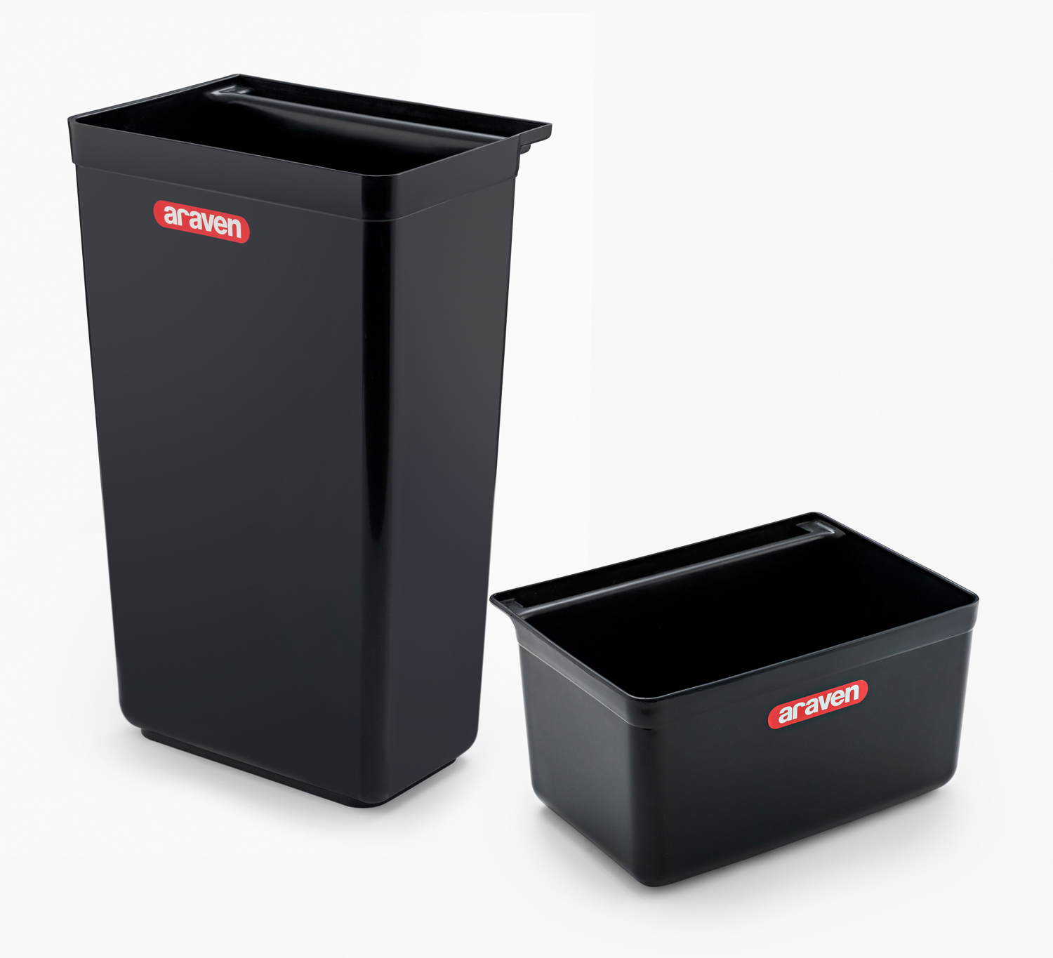 ARAVEN Abfallbehälter für den Servicewagen, kleine Ausführung mit den Abmessungen 330x230x175mm