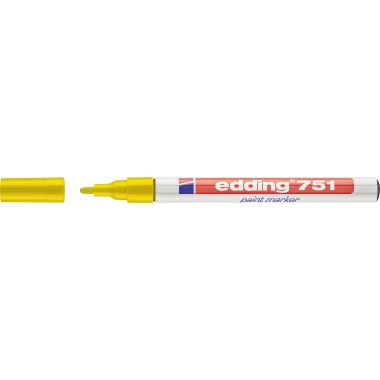 edding Lackmarker 751 1-2mm gelb