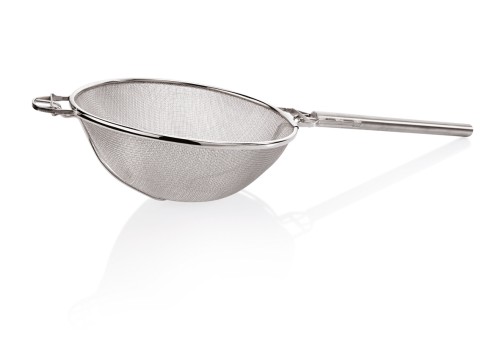 Großküchensieb. Chromnickelstahl. mit Hohlgriff.