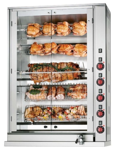 NEUMÄRKER Hähnchengrill E-20P-S5 880x450x1250 mm