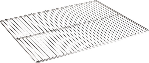 GN 2/1 Rost 53 x 65 cm Edelstahl Drahtstärke 3 mm Rahmendraht 6 mm spülmaschinengeeignet stapelbar