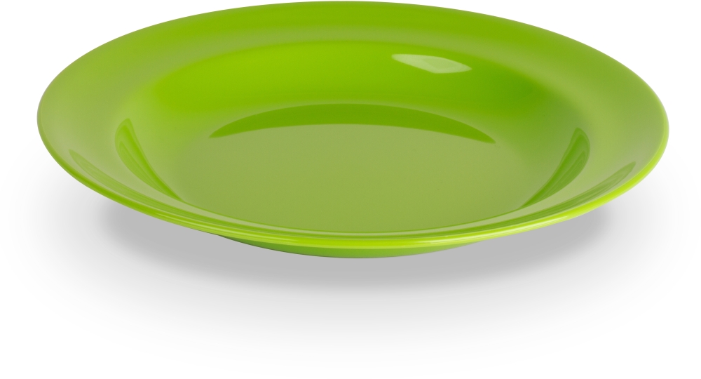 Kinderzeug Teller tief 24 cm, hellgrün