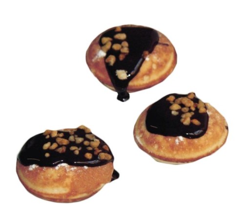 NEUMÄRKER Waffeleisen Waffelbällchen II mit 2 Digitaltimern, Aluminiumplatten beschichtet 610x340x250 mm