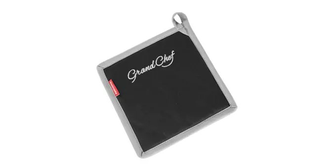 Topflappen GrandCHEF, schwarz