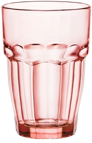 Rock Bar Lounge Peach Longdrink 37cl * - stapelbar (pfirsichfarben) - Bormioli Rocco (gehärtet)