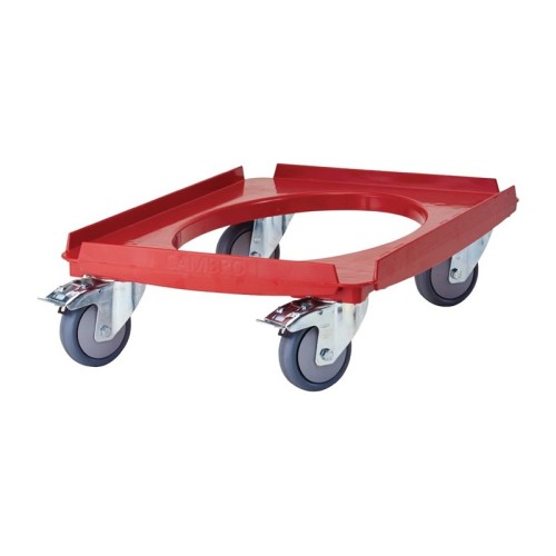 Cambro Rolluntersatz für GN 1/1 Front- und Toplader CamGo Transportbehälter. Diverse Behälter können übereinander