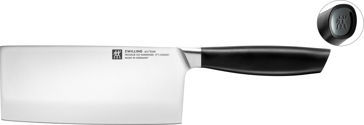 Chin. Kochmesser, 18 cm, Serie: All * Star. Marke: ZWILLING
