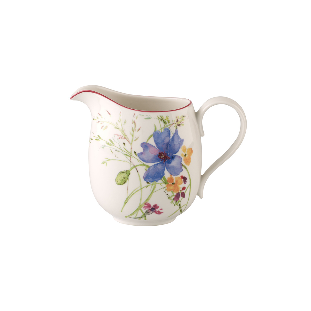 Villeroy und Boch Milchkanne - Maße: 17,5 x 9,2 x 13,3 cm / Ser.: Mariefleur Basic