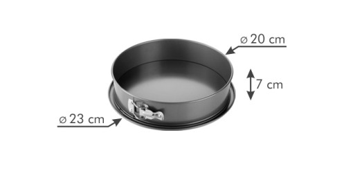 Spring-Tortenform DELÍCIA ø 20 cm, mit breitem Boden