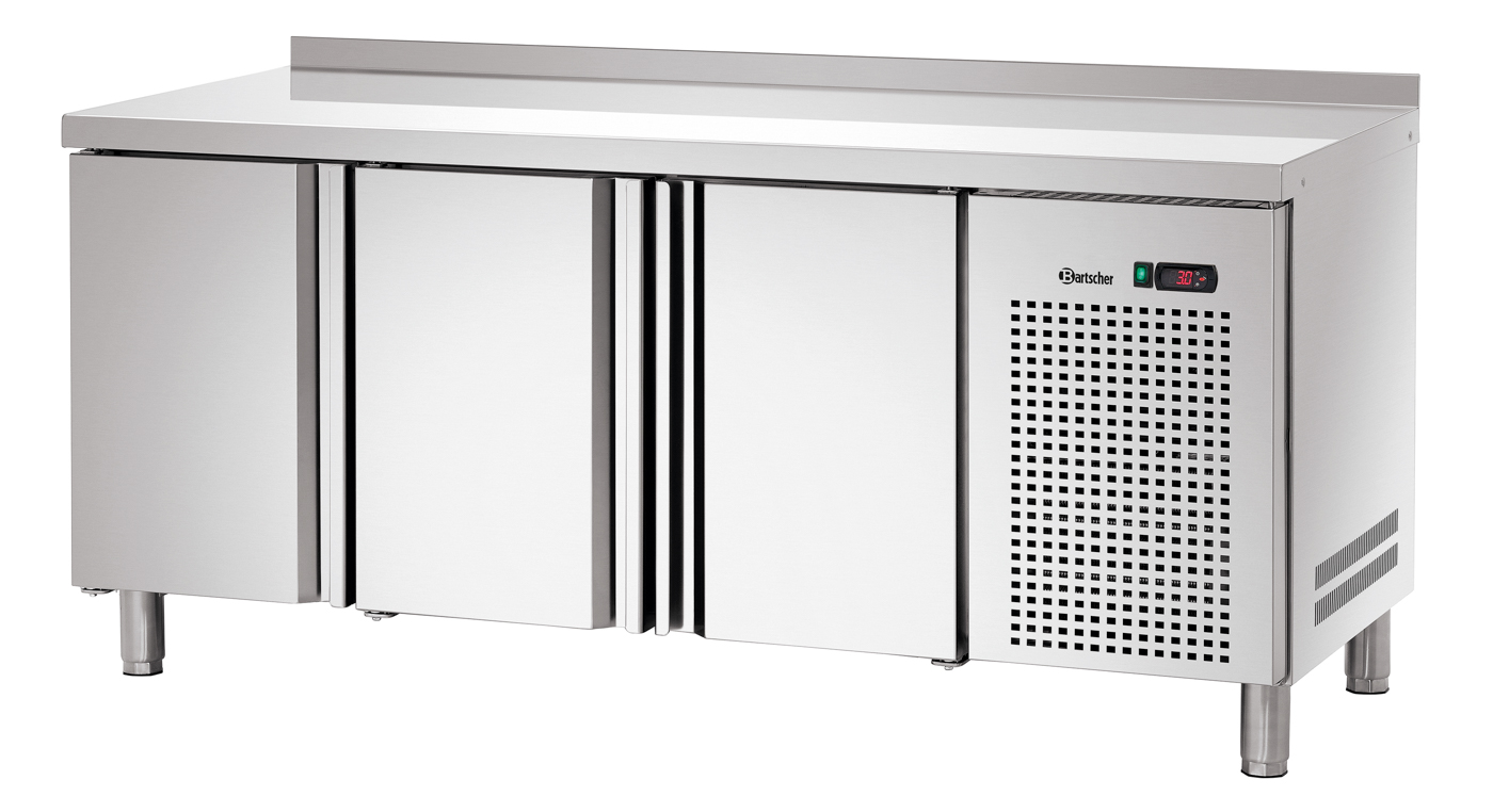 Bartscher Kühltisch T3 MA | Temperaturbereich bis: 10 °C | Maße: 179,2 x 70 x 850 cm. Gewicht: 112 kg