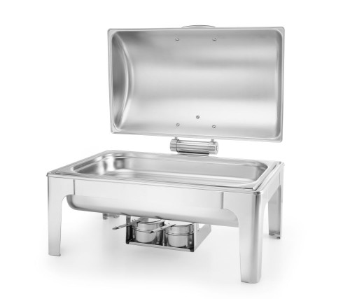 Chafing Dish GN 1/1, Hochglanz-Finish. Ideal für den Einsatz bei Buffets und Catering.