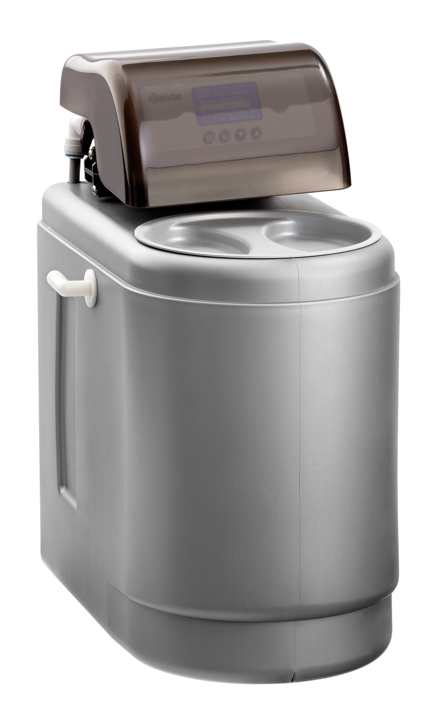 Bartscher Wasserenthärtungsanlage WEH1350 |Anschlusswert: 0,03 kW | Maße: 25,5 x 43,5 x 48cm. Gewicht: 11,6 kg