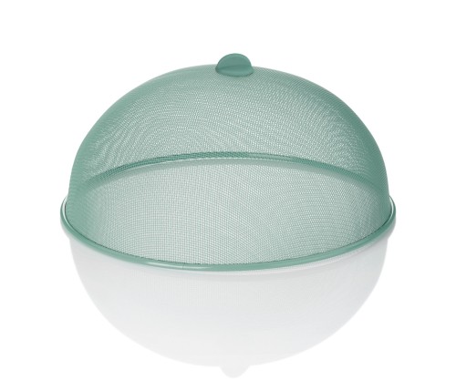 Kela Abdeckhaube Como aus Metall, minzgrün, Höhe ca. 150mm, Ø 350mm