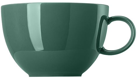 Sunny Day Herbal Green (grün) von Thomas, Tee-Obertasse, aus Porzellan, spülmaschinengeeignet