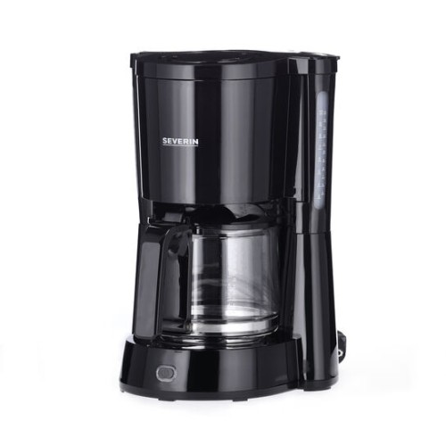 Severin Filterkaffeemaschine "TYPE", ca. 1000 W, bis 10 Tassen, beidseitige Wasserstandsanzeige, automatische Abschaltung