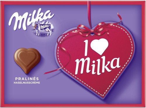I Love...Milka Haselnusscreme Pralines 110G