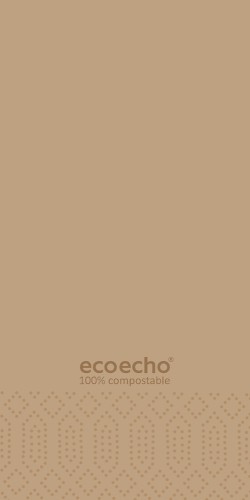 DUNI Zelltuchservietten 40 x 40 cm, 1/8 Buchfalz, EcoEcho, 3-lagig