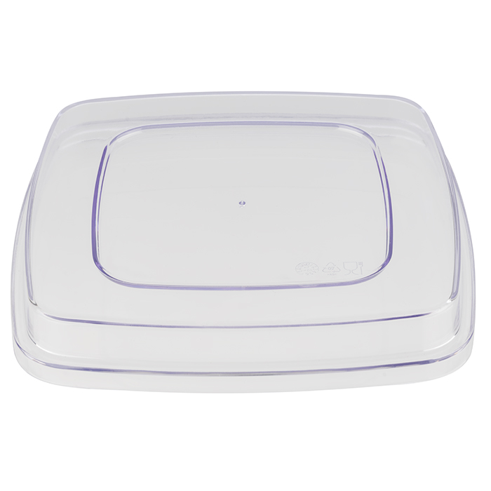 APS Deckel FRIDA, transparent, Maß: 17 x 17 x 2,5 cm, Material: SAN-Kunststoff