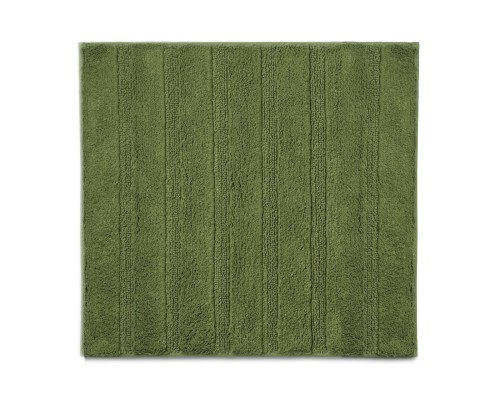 Badematte Megan 100%Baumwolle moosgrün 65,0x55,0x1,6 cm von Kela