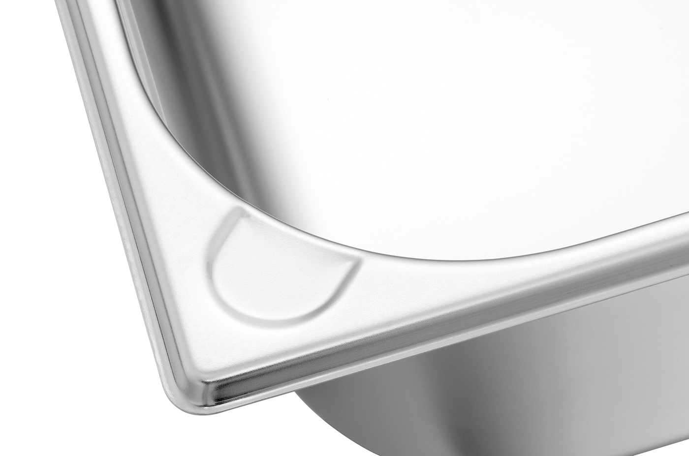 Bartscher GN-Behälter, 1/1GN,T150, Basic Line |Ausführung: Ohne Perforation | Maße: 53 x 32,5 x15,0 cm. Gewicht: 0,8 kg