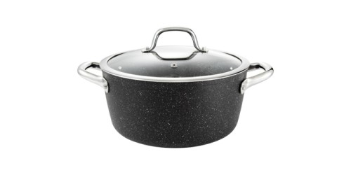 Kasserolle PRESIDENT Stone mit Deckel ø 24 cm, 4.5 l