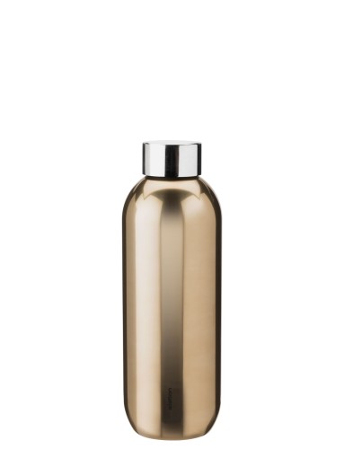 Keep Cool Isolierflasche 0.6 l. dark gold, Maße: 75 x 75 x 220 mm