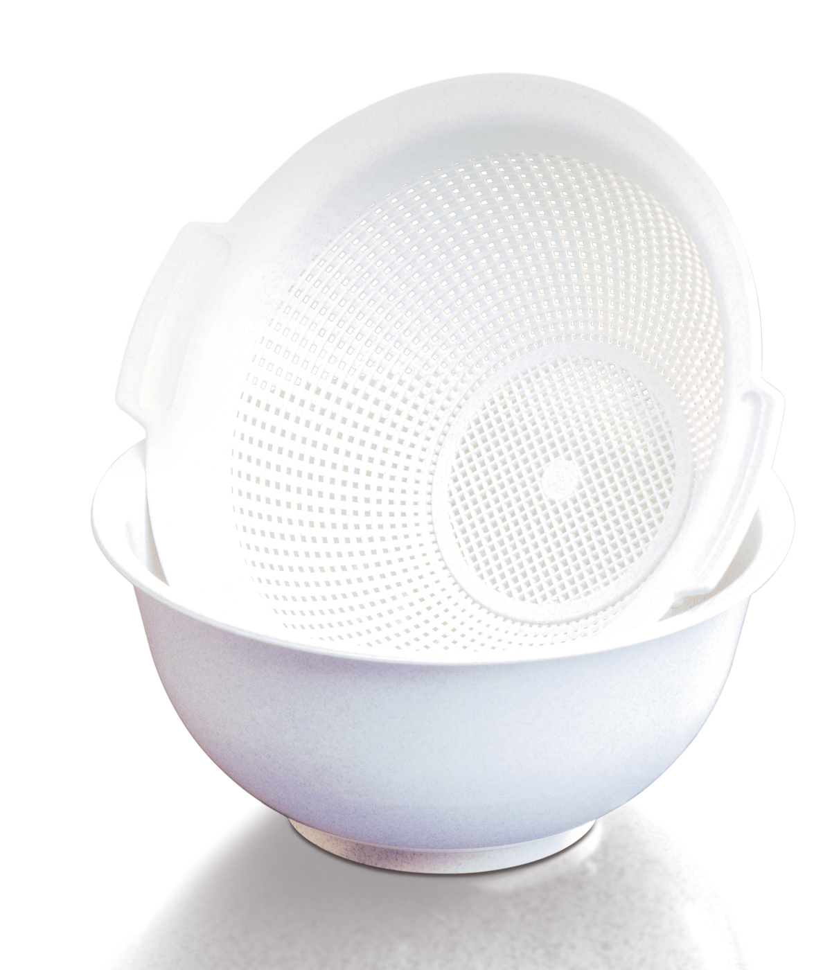 ARAVEN SCHÜSSEL+SIEB PP Ø235MM WEIß