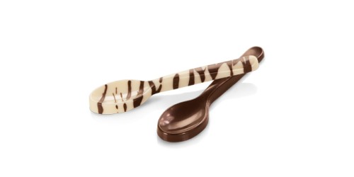 Schokoladengießform.DELICIAChoco, löffel