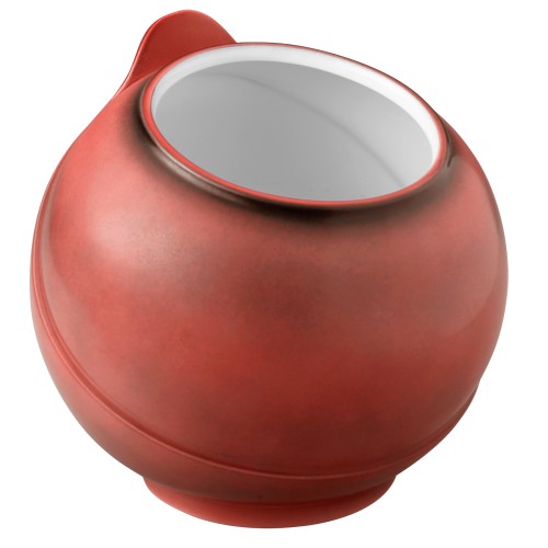 Seltmann Unterteil zur Bowl 5120 3,50 l, rund mit Relief, Form: Buffet-Gourmet, Dekor: 57126 ziegel4, hohe Kantenschlagfestigkeit