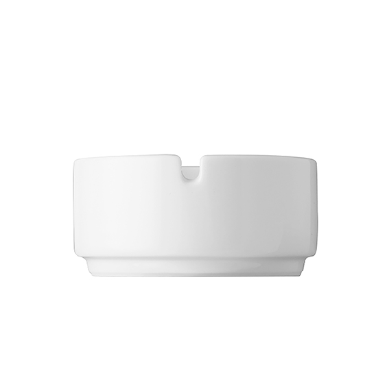 Ascher 9 cm - Form: Universalartikel - weiss -, aus Porzellan. Hersteller: Eschenbach. "Made in, Germany".