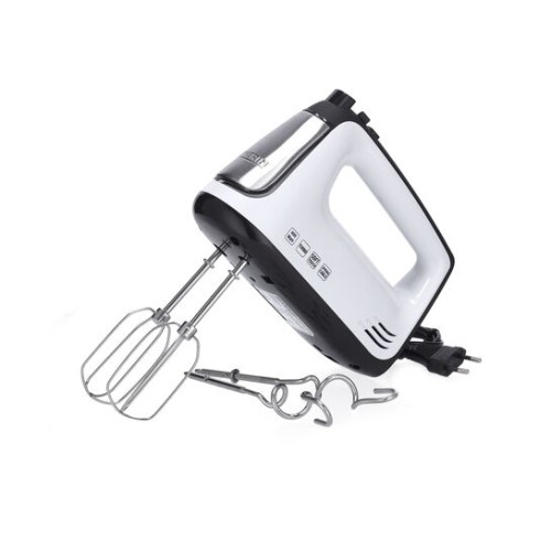 Severin Handmixer, ca. 400 W, 5 Geschwindigkeitsstufen, Turbostufe, Soft-Touch Griff, flexibles Spiralkabel