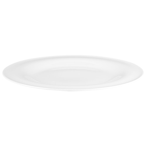 Seltmann Teller flach 30 cm, rund, Form: Community, weiss, hohe Kantenschlagfestigkeit, Made in Germany
