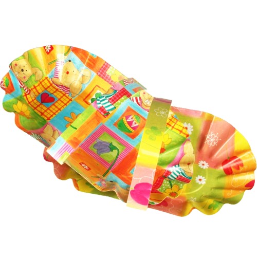 3 Osterkörbchen oval 28 cm x 16 cm "sortierte Motive" mit Henkel von PAPSTAR