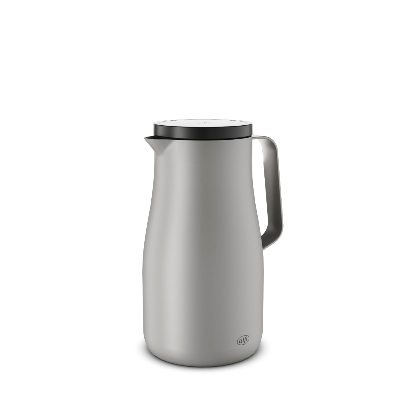 Isolierkanne Studio 1,0 l; funktionales Design by pearl creative Christian Rummel & Tim Storti; hochwertiger doppelwandiger Edelstahl linen beige